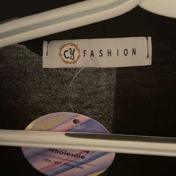 NWT CY fashion black cardigan - Picture 3 of 3
